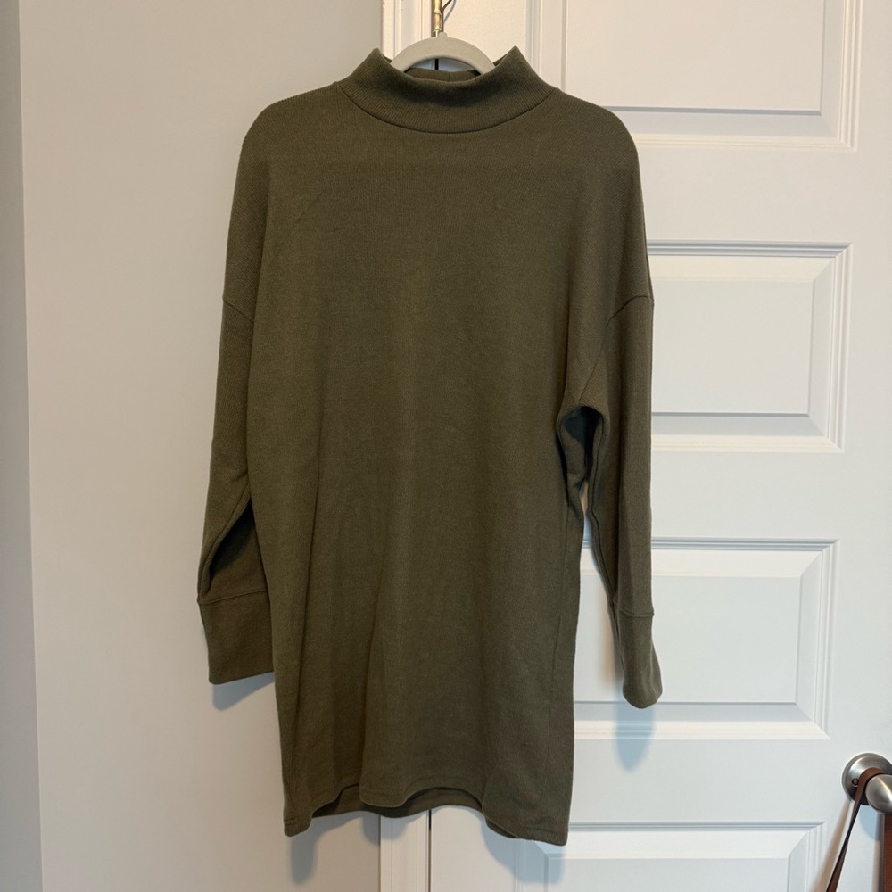 Abercrombie & Fitch Green Sweater Dress | Size M